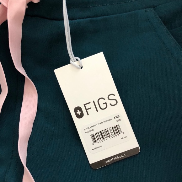 XXS Figs Caribbean Blue Scrub Set BNWT - Picture 5 of 5